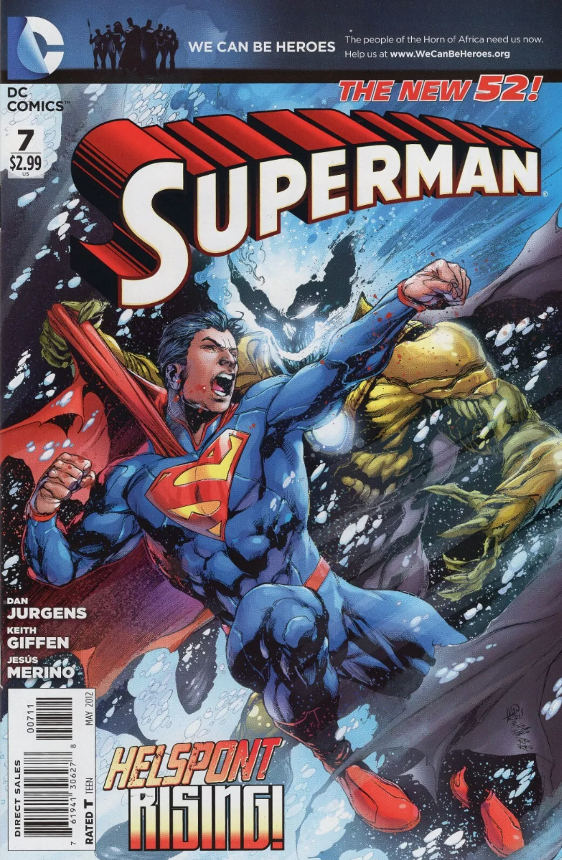 SUPERMAN #7 2012 Superman DC COMICS