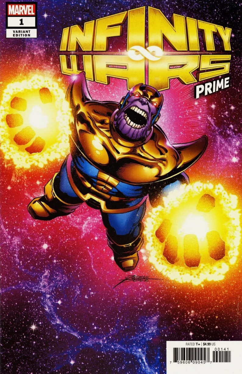 INFINITY WARS PRIME #1 PEREZ VARIANT 2018 MARVEL COMICS