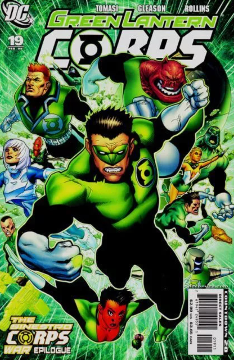 GREEN LANTERN CORPS #19 2007 Green Lantern DC COMICS