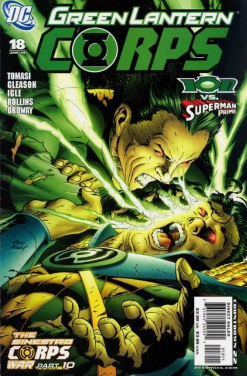 GREEN LANTERN CORPS #18 2007 Green Lantern DC COMICS