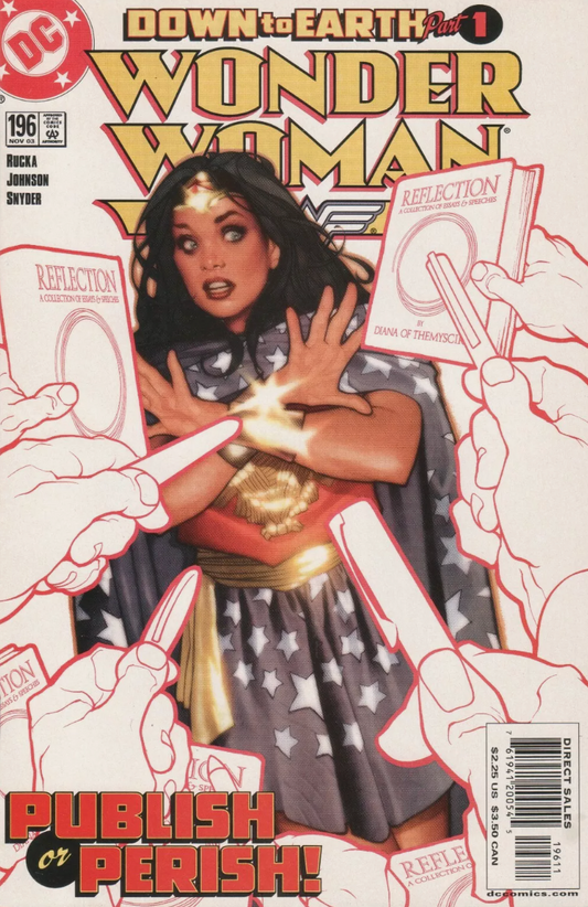 WONDER WOMAN #196 ADAM HUGHES 2003 Wonder Woman MARVEL COMICS