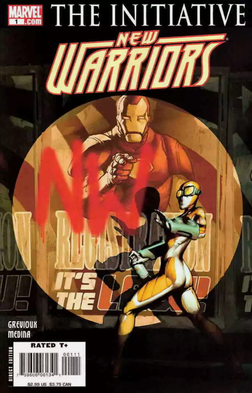 NEW WARRIORS #1 2007 New Warriors MARVEL COMICS