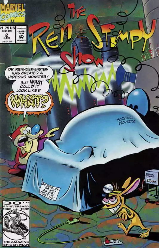 REN AND STIMPY SHOW #2 1993 Ren & Stimpy MARVEL PRH