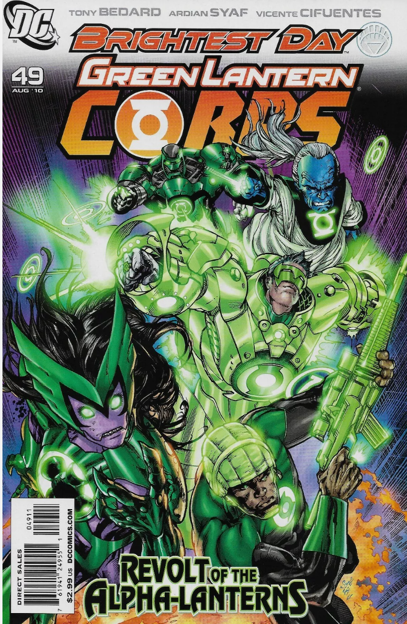 GREEN LANTERN CORPS #49 2010 Green Lantern DC COMICS