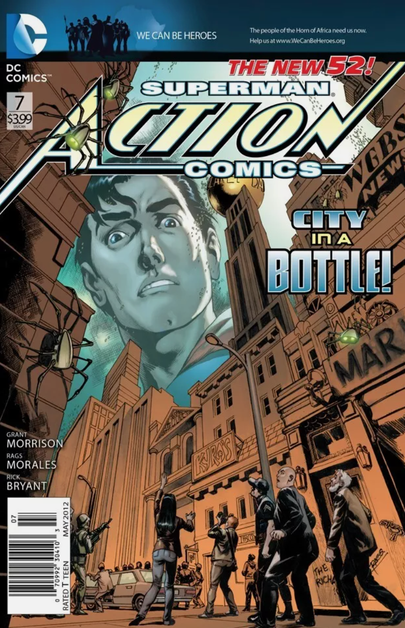 ACTION COMICS #7 NEW 52 2012 Action Comics DC COMICS