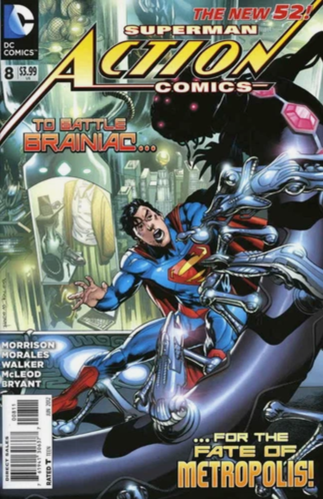 ACTION COMICS #8 NEW 52 2012 Action Comics DC COMICS