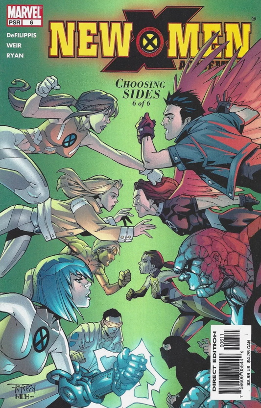 NEW X-MEN ACADEMY #6 2004 X-Men MARVEL COMICS