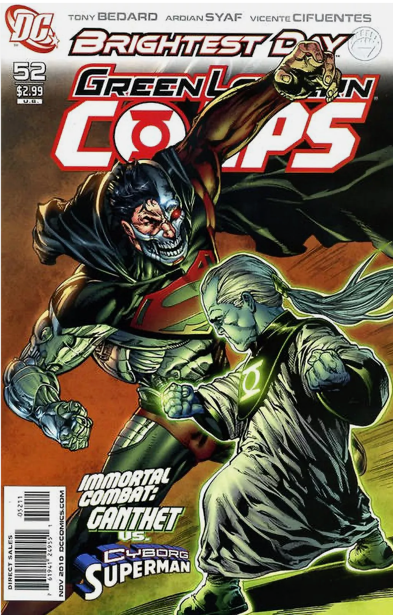 GREEN LANTERN CORPS #52 (BRIGHTEST DAY) 2010 Green Lantern DC COMICS