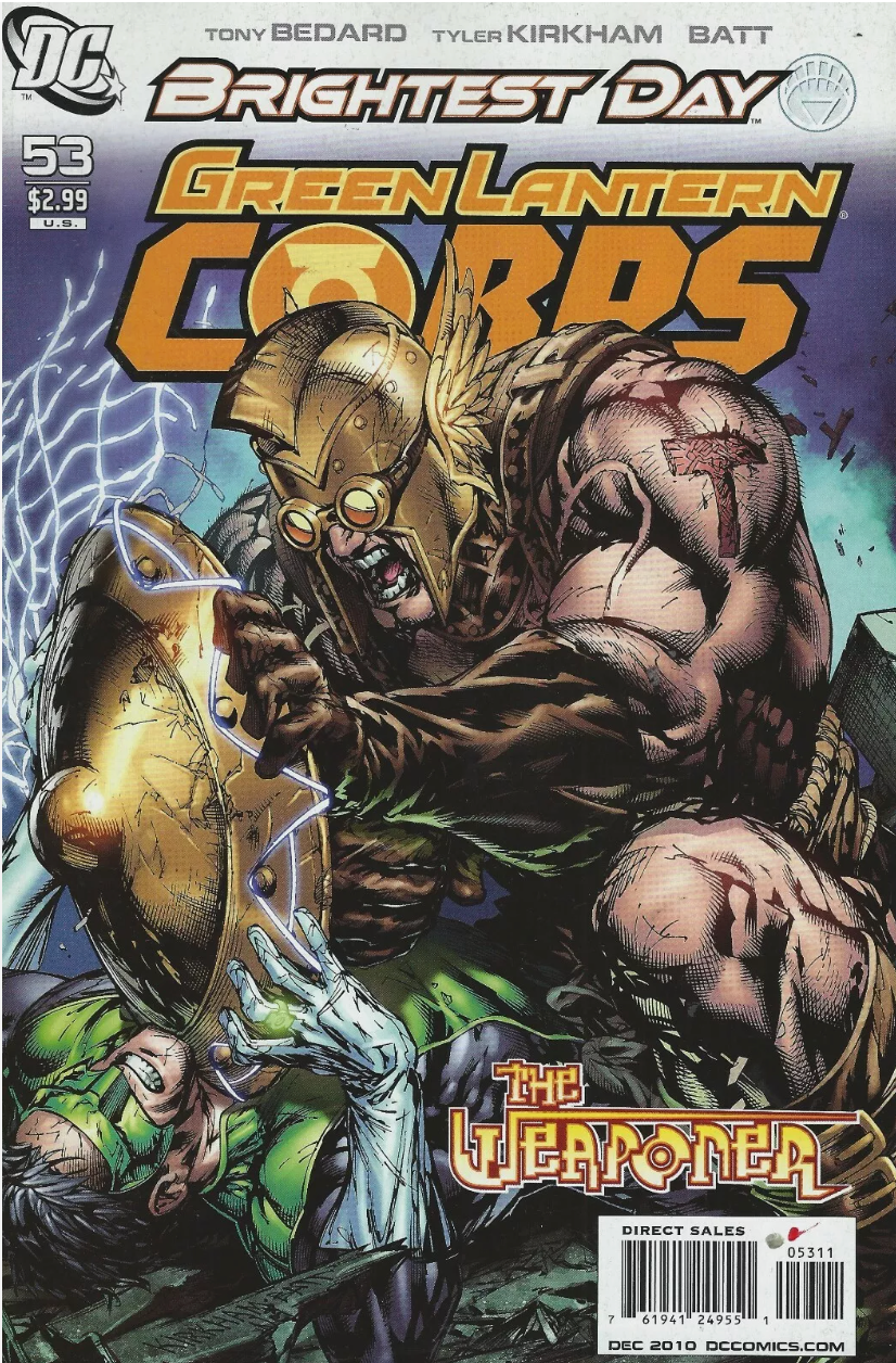 GREEN LANTERN CORPS #53 (BRIGHTEST DAY) 2010 Green Lantern DC COMICS