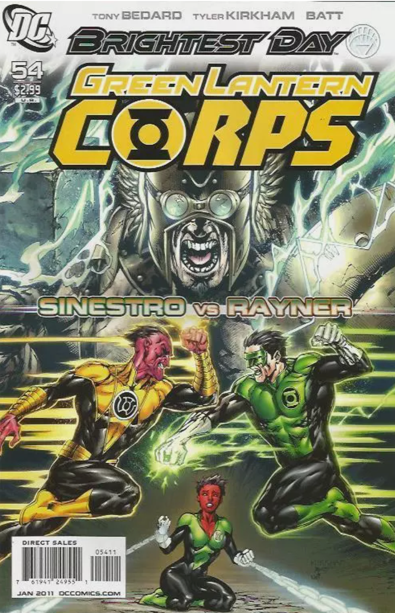 GREEN LANTERN CORPS #54 (BRIGHTEST DAY) 2010 Green Lantern DC COMICS