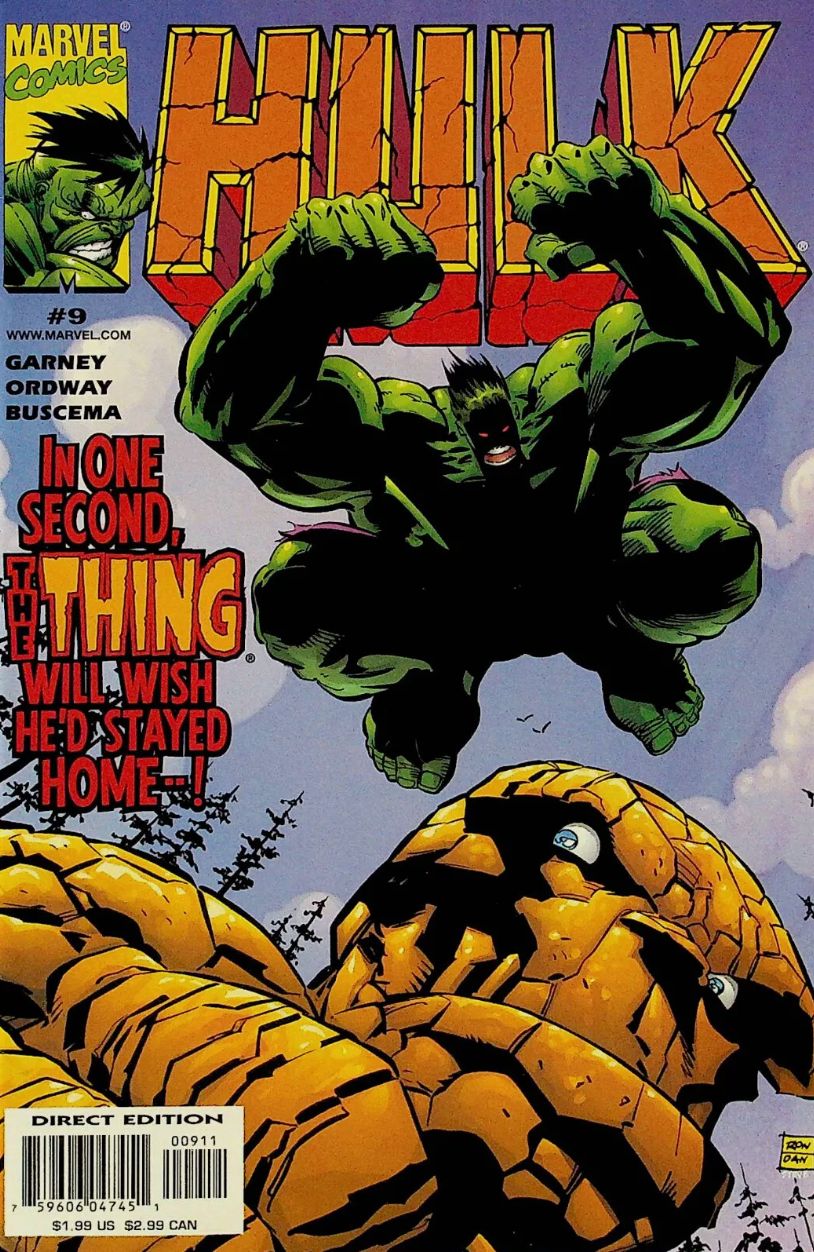 HULK #9 1999 Hulk MARVEL COMICS
