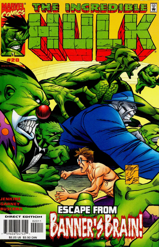 INCREDIBLE HULK #20 2000 Incredible Hulk MARVEL COMICS