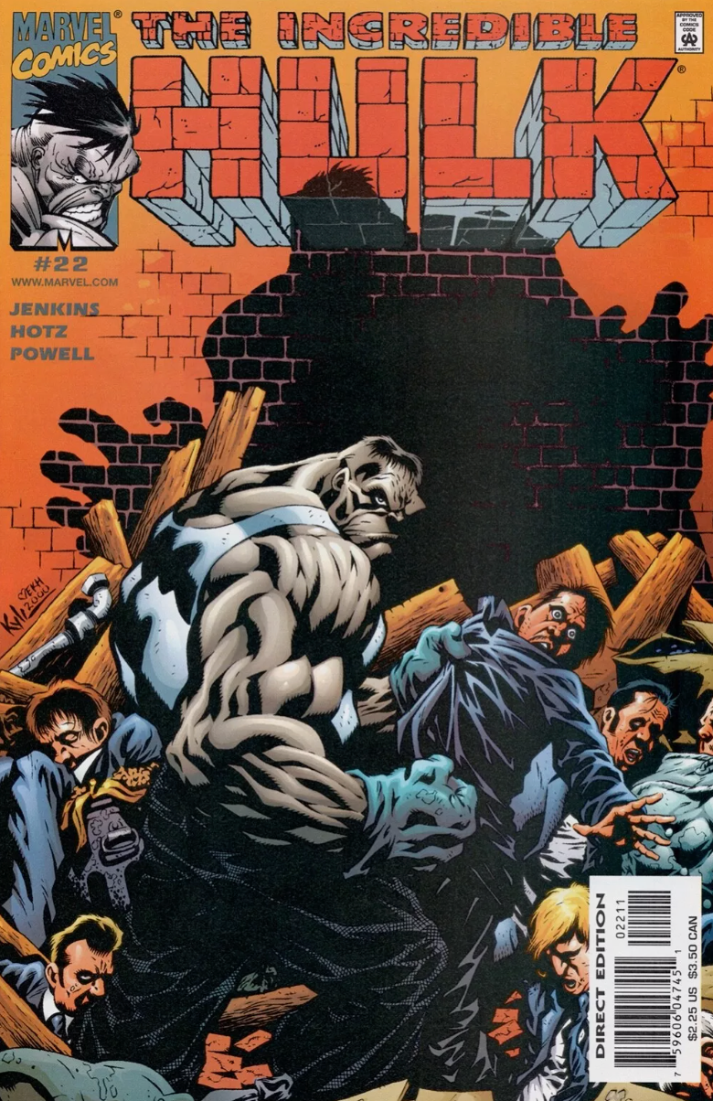 INCREDIBLE HULK #22 2000 Incredible Hulk MARVEL COMICS
