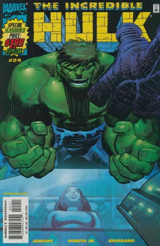 INCREDIBLE HULK #24 2001 Incredible Hulk MARVEL COMICS