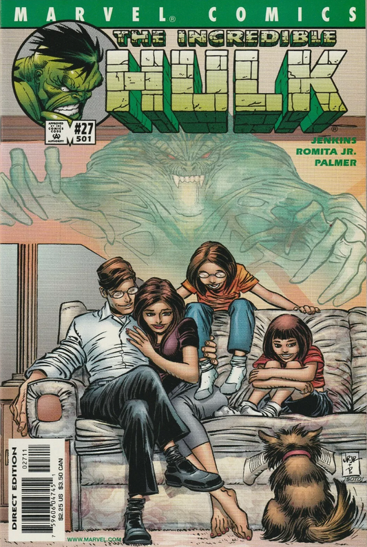 INCREDIBLE HULK #27 2001 Incredible Hulk MARVEL COMICS