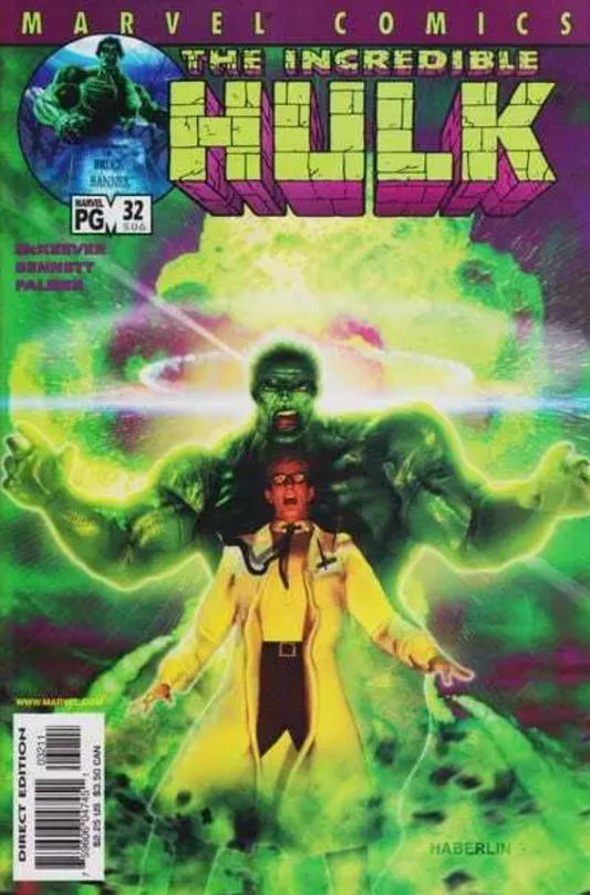 INCREDIBLE HULK #32 2001 Incredible Hulk MARVEL COMICS