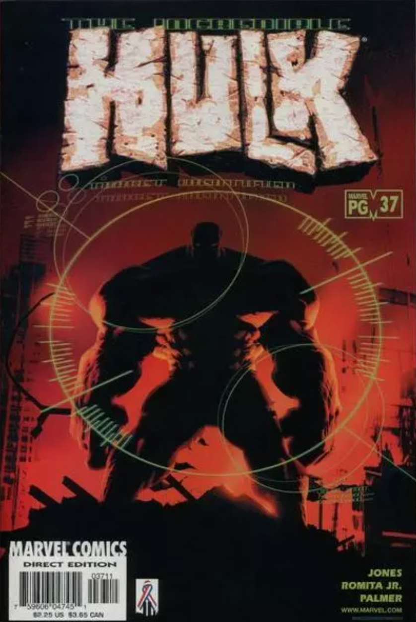 INCREDIBLE HULK #37 2002 Incredible Hulk MARVEL COMICS
