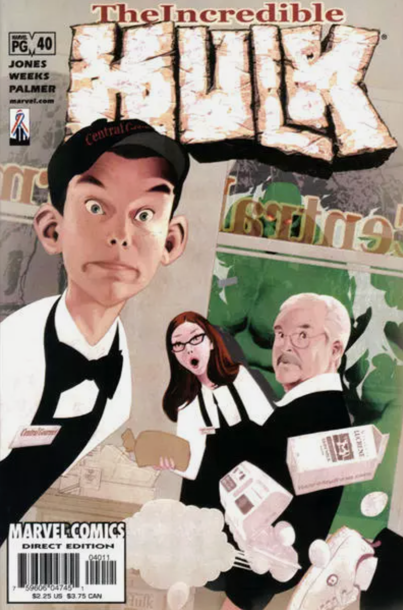 INCREDIBLE HULK #40 2002 Incredible Hulk MARVEL COMICS