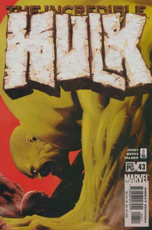 INCREDIBLE HULK #43 2002 Incredible Hulk MARVEL COMICS