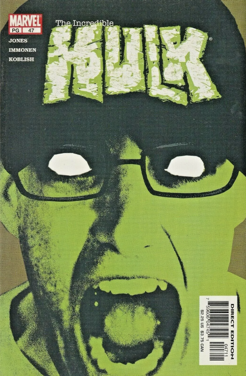 INCREDIBLE HULK #47 2002 Incredible Hulk MARVEL COMICS