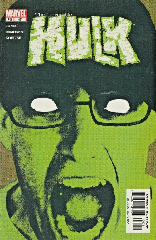 INCREDIBLE HULK #47 2002 Incredible Hulk MARVEL COMICS