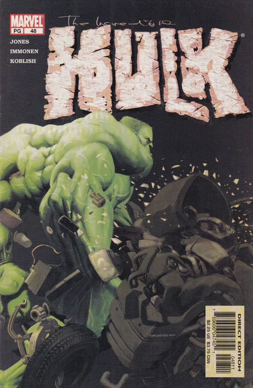 INCREDIBLE HULK #48 2002 Incredible Hulk MARVEL COMICS