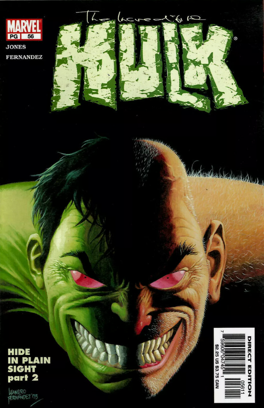 INCREDIBLE HULK #56 2003 Incredible Hulk MARVEL COMICS