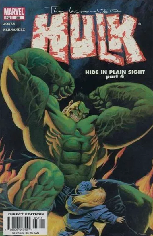 INCREDIBLE HULK #58 2003 Incredible Hulk MARVEL COMICS
