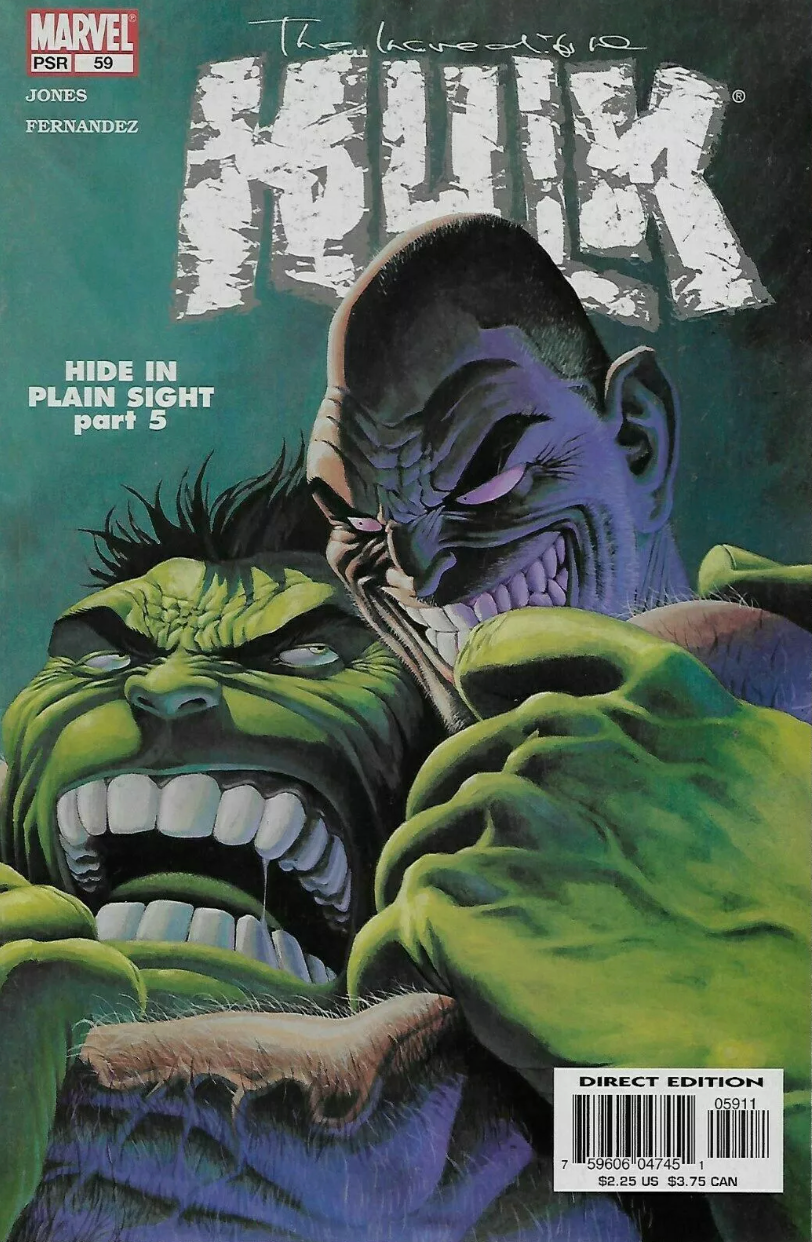 INCREDIBLE HULK #59 2003 Incredible Hulk MARVEL COMICS