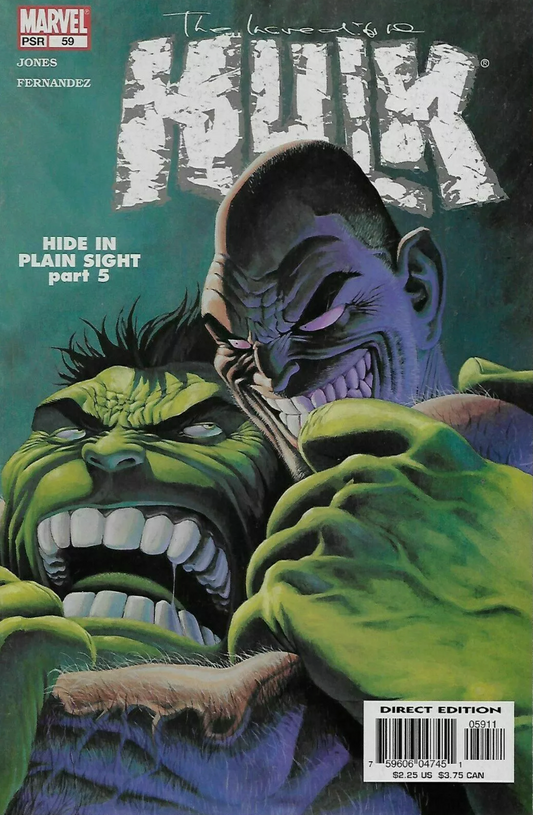 INCREDIBLE HULK #59 2003 Incredible Hulk MARVEL COMICS
