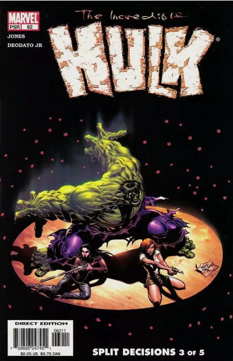 INCREDIBLE HULK #62 2003 Incredible Hulk MARVEL COMICS