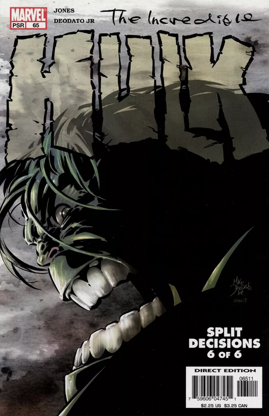 INCREDIBLE HULK #65 2003 Incredible Hulk MARVEL COMICS