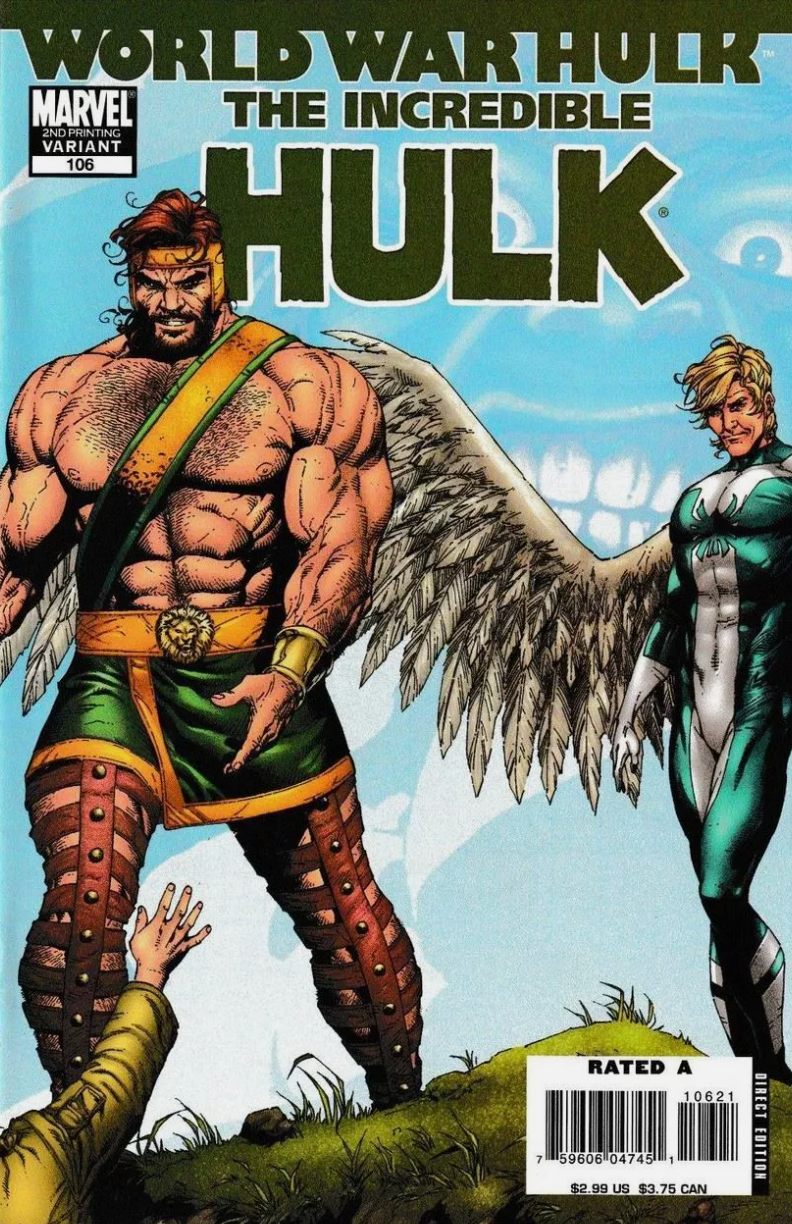 INCREDIBLE HULK #106 2ND PRINT VARIANT 2007 Incredible Hulk MARVEL COMICS