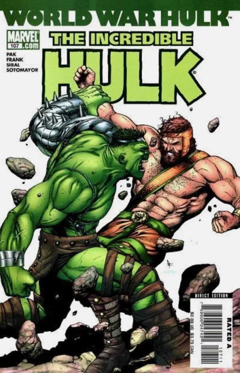 INCREDIBLE HULK #107 2007 Incredible Hulk MARVEL COMICS
