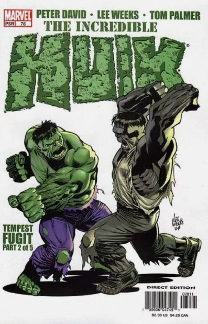 INCREDIBLE HULK #78 2005 Incredible Hulk MARVEL COMICS