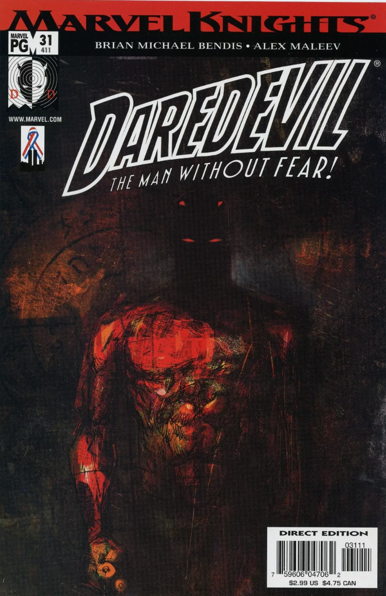 DAREDEVIL #31 2002 MALEEV COVER Daredevil MARVEL COMICS