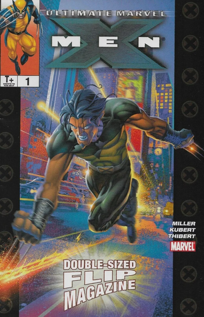 ULTIMATE MARVEL FLIP MAGAZINE #1 2005 Ultimate X-Men MARVEL COMICS