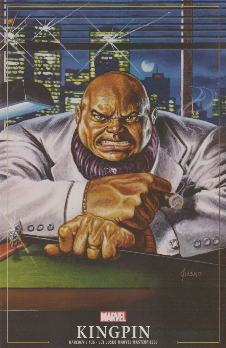DAREDEVIL #35 JUSKO MARVEL MASTERPIECES VARIANT 2021 Daredevil MARVEL PRH