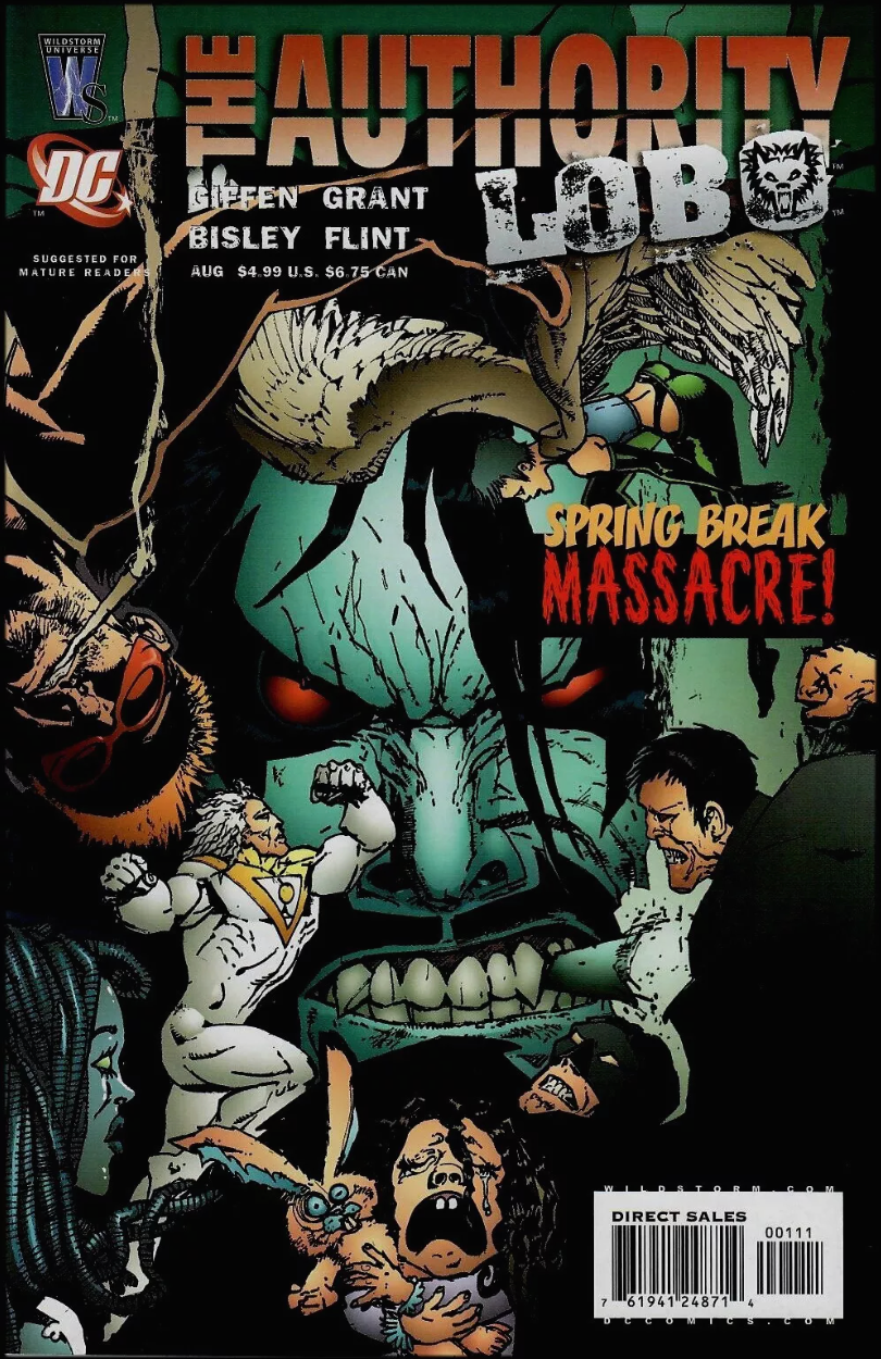 AUTHORITY LOBO SPRING BREAK MASSACRE (MR) 2005 Lobo DC COMICS