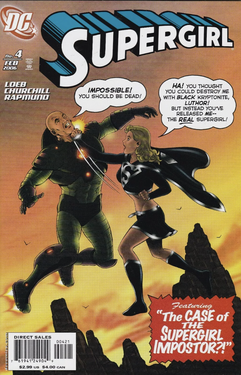 SUPERGIRL #4 VARIANT 2006 Supergirl DC COMICS