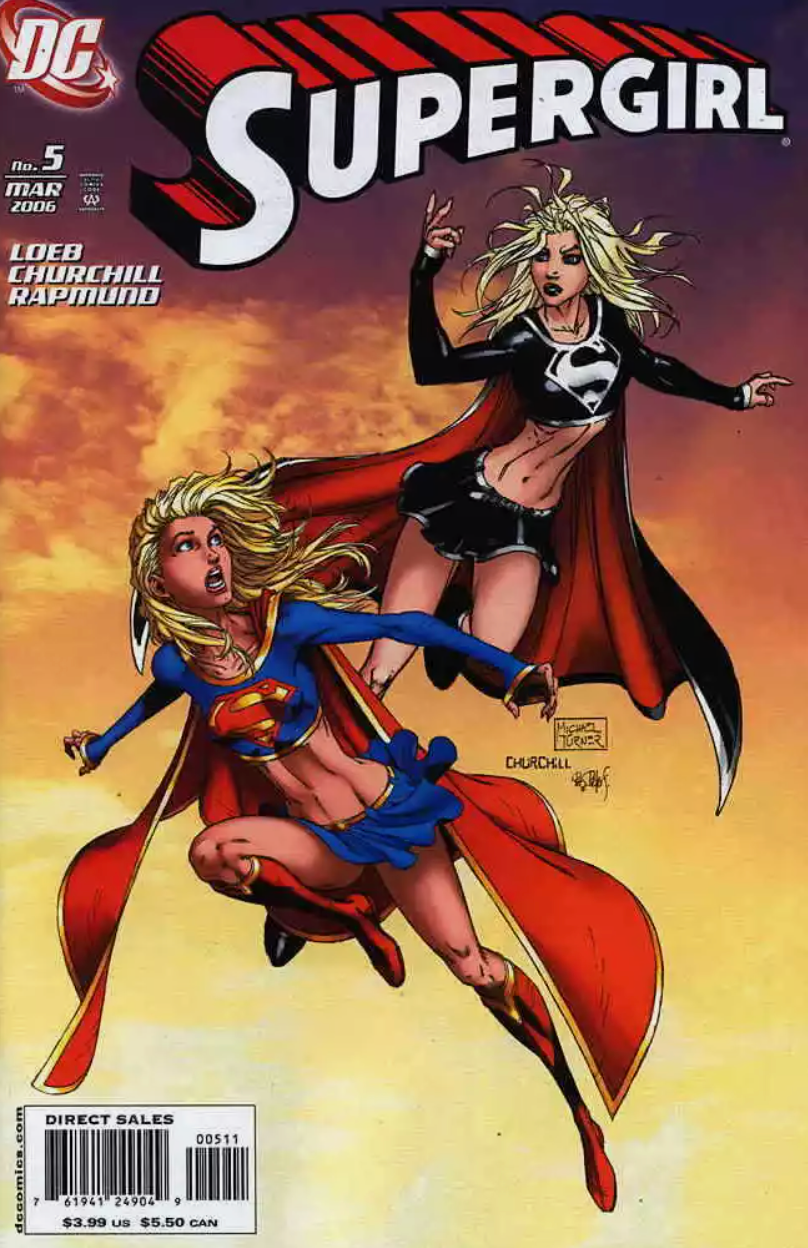 SUPERGIRL #5 2006 TURNER COVER Supergirl DC COMICS