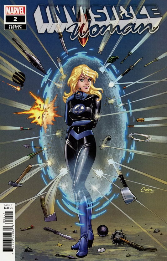 INVISIBLE WOMAN #2 (OF 5) CONNER VARIANT 2019 Invisible Woman MARVEL COMICS