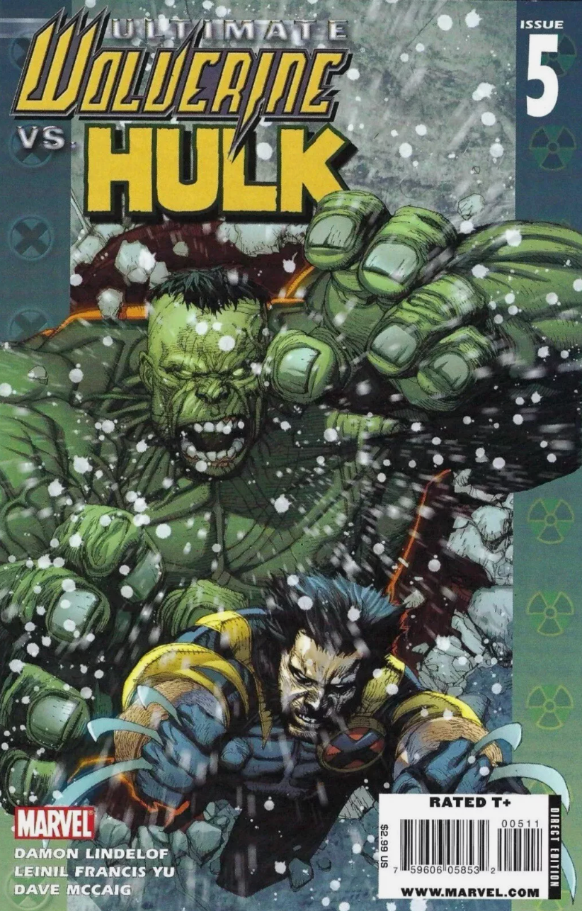 ULTIMATE WOLVERINE VS HULK #5 2009 Ultimate Wolverine MARVEL COMICS