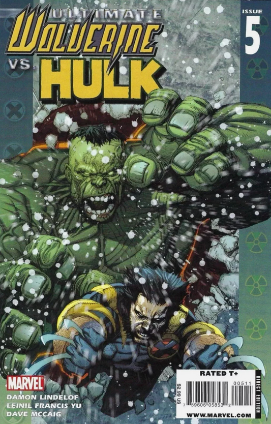 ULTIMATE WOLVERINE VS HULK #5 2009 Ultimate Wolverine MARVEL COMICS