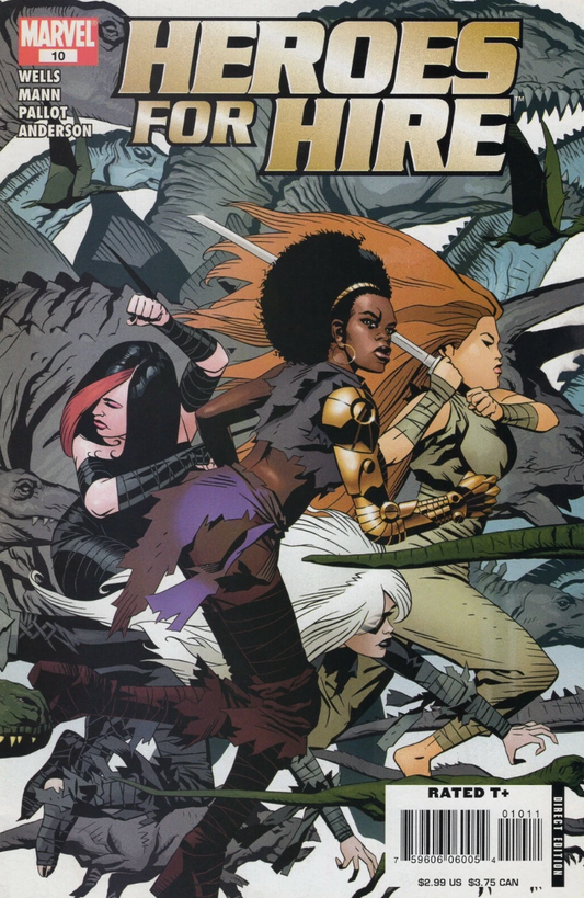 HEROES FOR HIRE #10 2007 Heroes for Hire MARVEL COMICS