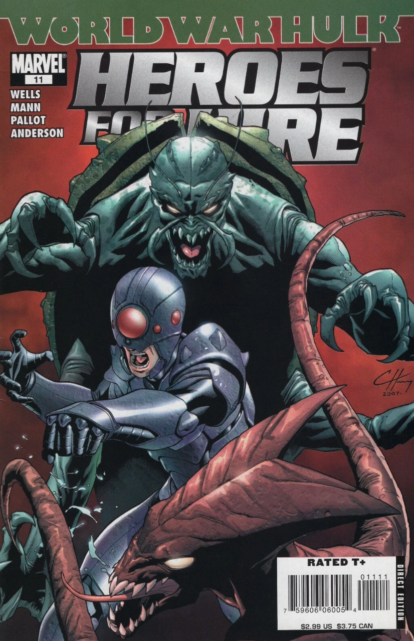 HEROES FOR HIRE #11 2007 Heroes for Hire MARVEL COMICS