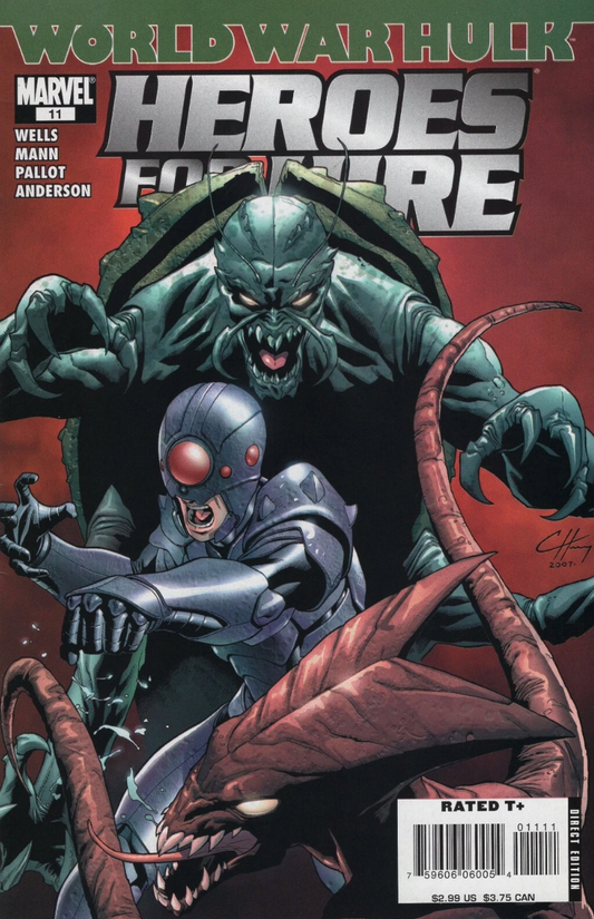 HEROES FOR HIRE #11 2007 Heroes for Hire MARVEL COMICS