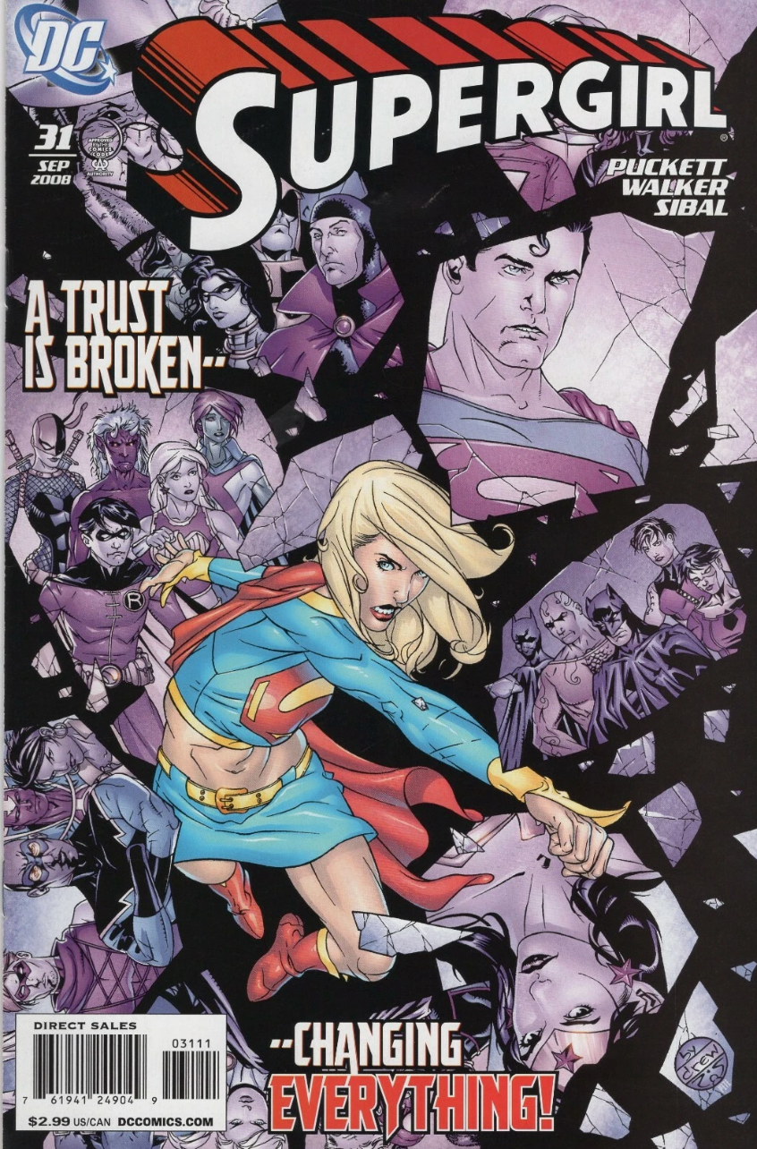 SUPERGIRL #31 2008 Supergirl DC COMICS