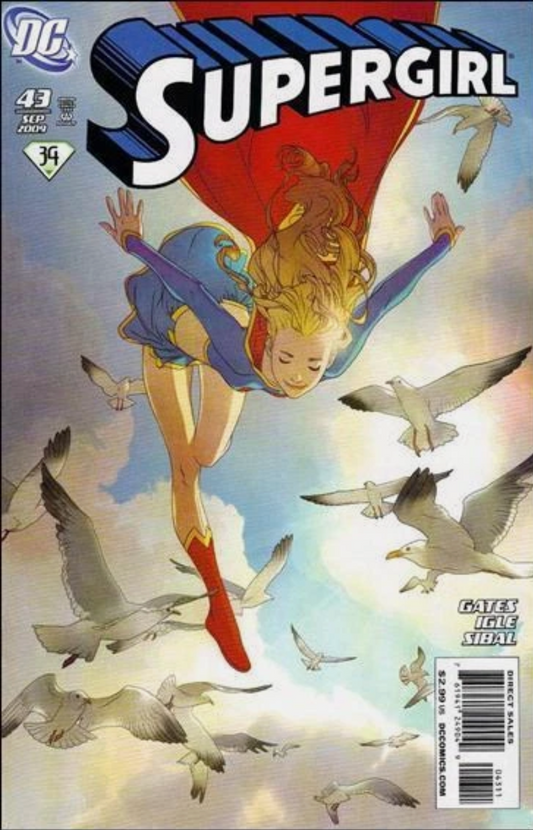 SUPERGIRL #43 2009 MIDDLETON COVER Supergirl DC COMICS