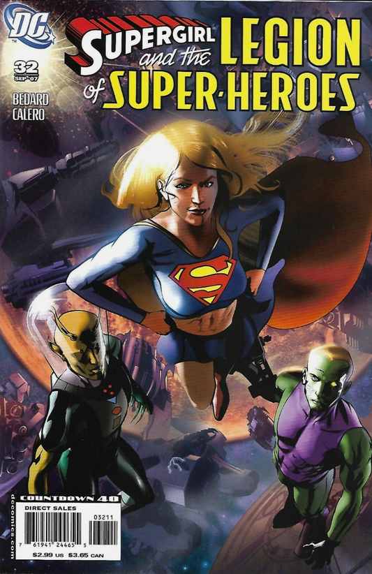 SUPERGIRL AND THE LEGION OF SUPER HEROES #32 2007 Supergirl DC COMICS